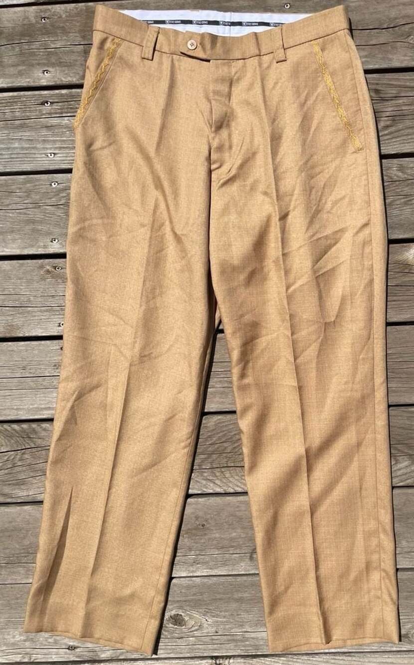 Stacy Adams brown dress pants size 34